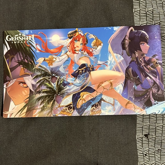 GENSHIN IMPACT Bundle: Limited Edition anime movie poster+ BOTH Tote Bags, Cards - Picture 4 of 14